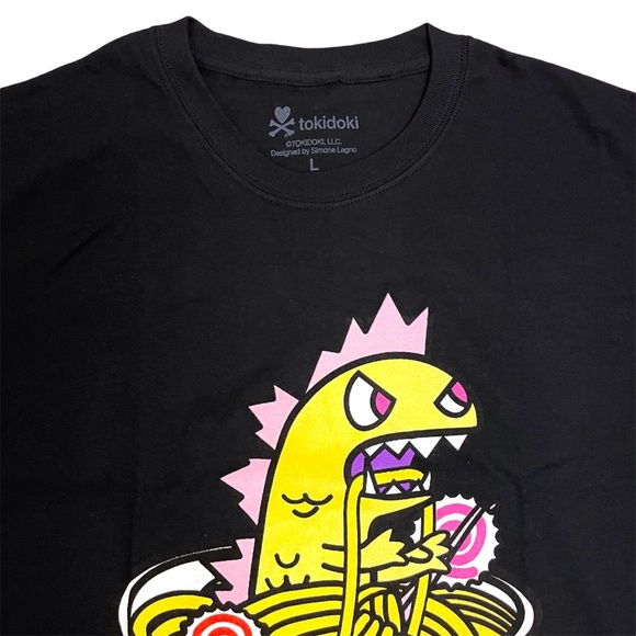 NEW Tokidoki Kaiju Tokimon Monster Ramen Bowl T-Shirt Men’s Large Tee Top NWT - Picture 2 of 3